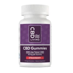 CBD Living Strawberry Gummies