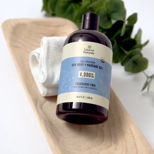 Lazarus Naturals Full Spectrum CBD Massage Oil