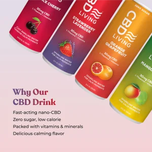 CBD Living Sparkling Waters
