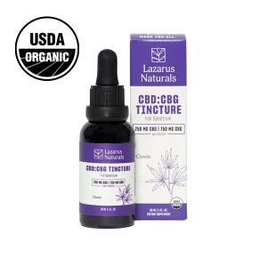 Lazarus Naturals Full Spectrum CBG 1:1 CBD Tincture