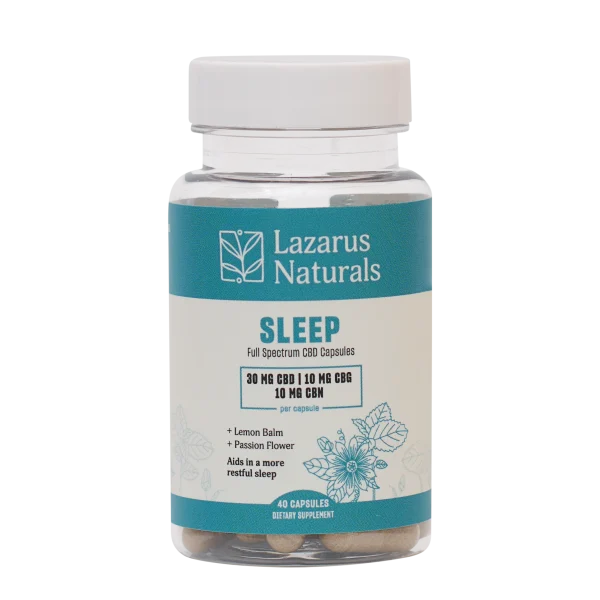 Lazarus Naturals Full Spectrum Sleep Capsules