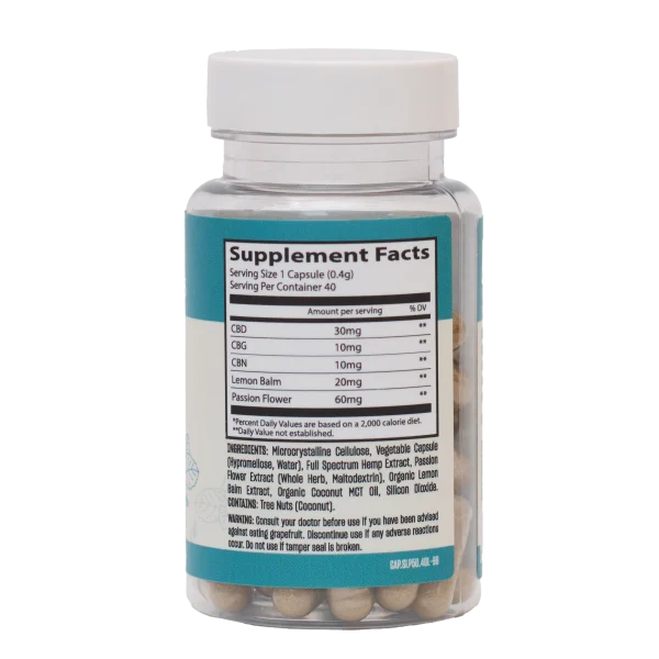 Lazarus Naturals Full Spectrum Sleep Capsules - Image 3