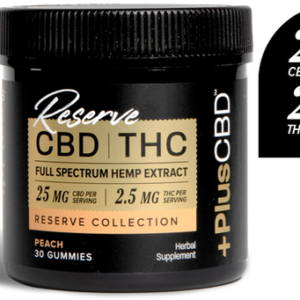 +PlusCBD™ Reserve Collection CBD + THC Gummies 10:1
