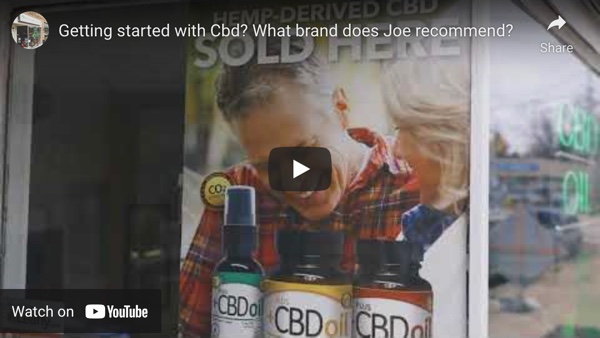 Getting started with Cbd? What brand does Joe recommend?
