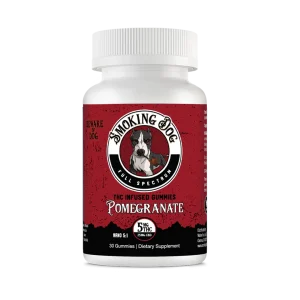 Smoking Dog 5:1 CBD+THC Pomegranate Gummies
