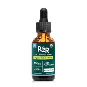 R&R Organic Full Spectrum CBD Pet Tincture