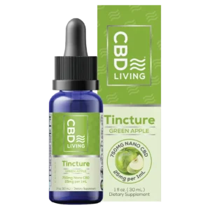CBD Living Tincture Oil Drops (Flavored)