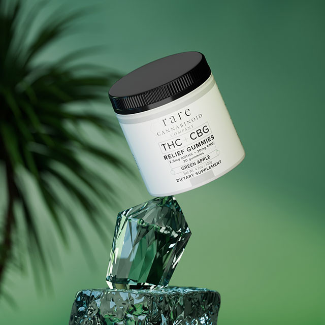Rare Cannabinoid Company THC + CBG + CBD Relief Gummies - Image 3