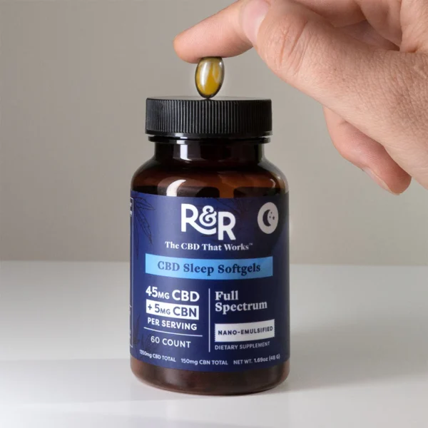 R&R Sleep Nano Softgels With CBN - Image 4