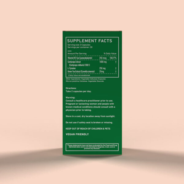Green Roads Cordyceps Capsules - Image 3