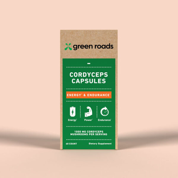 Green Roads Cordyceps Capsules - Image 2