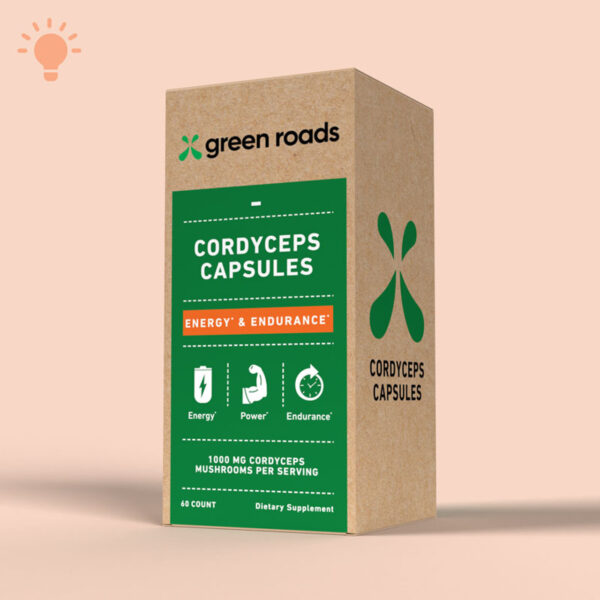 Green Roads Cordyceps Capsules - Image 5