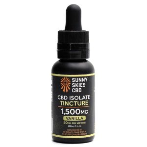 Sunny Skies Isolate CBD Tinctures