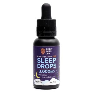 Sunny Skies Full Spectrum CBD : CBN Sleep Drops