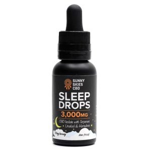 Sunny Skies CBD : CBN Isolate Sleep Drops