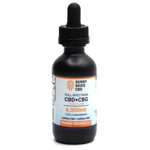 Sunny Skies Isolate CBD : CBG Tincture
