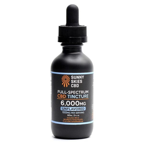 Sunny Skies Full Spectrum CBD Tincture - Image 3