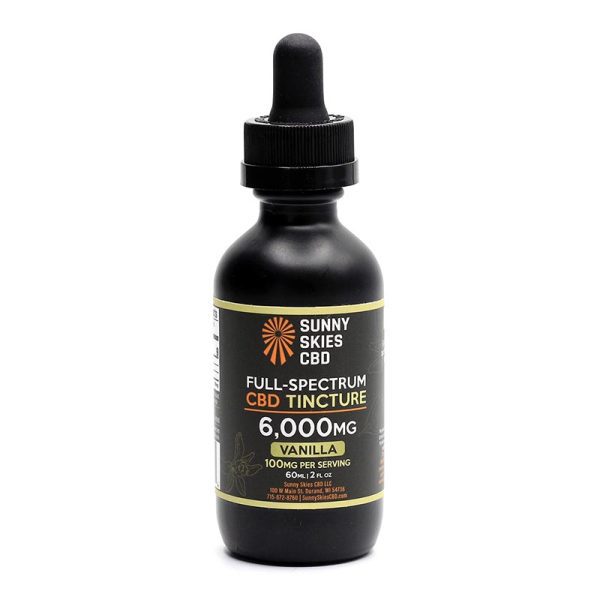 Sunny Skies Full Spectrum CBD Tincture - Image 4