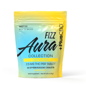 PlusCbd Fizz 2.5 mg THC Effervescent Tablets