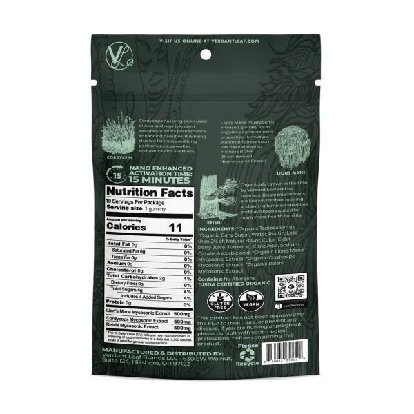 Verdant Leaf Focus Gummies - Image 2