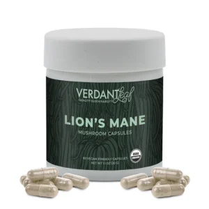 Verdant Leaf Lion's Mane Mushroom Capsules