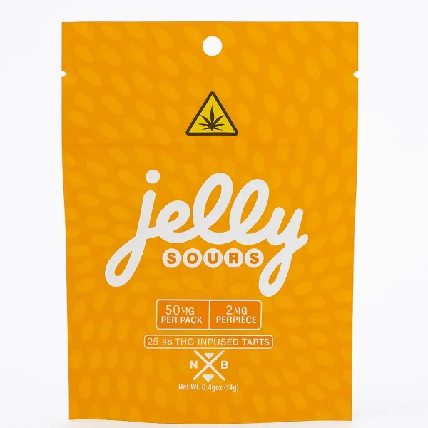 Jelly Sours – Delta-9 THC Infused Tarts (50mg per pack)