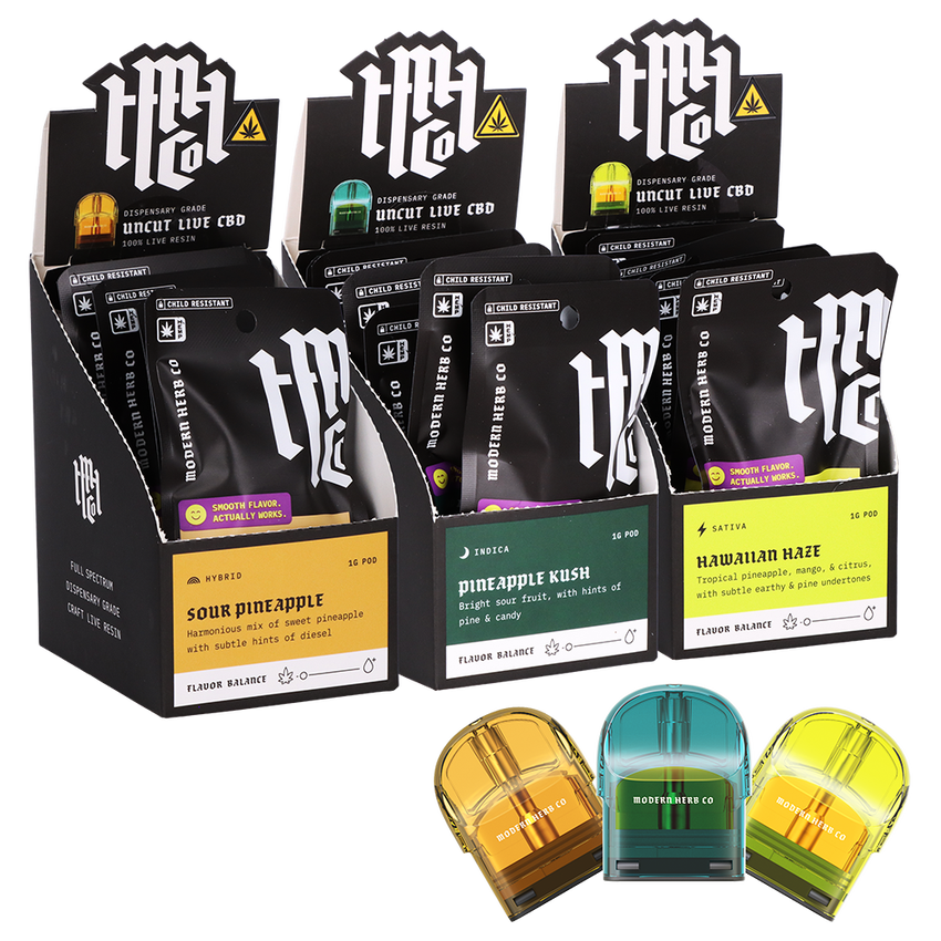 Modern Herb Co Live Resin CBD Pods (Refill)