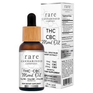 Rare Cannabinoid Co THC + CBC Mood Oil