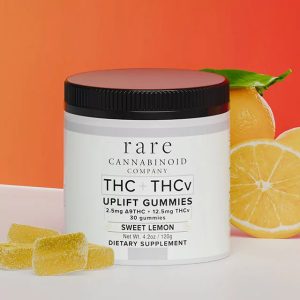Rare Cannabinoid Co Uplift THC + THCV Gummies