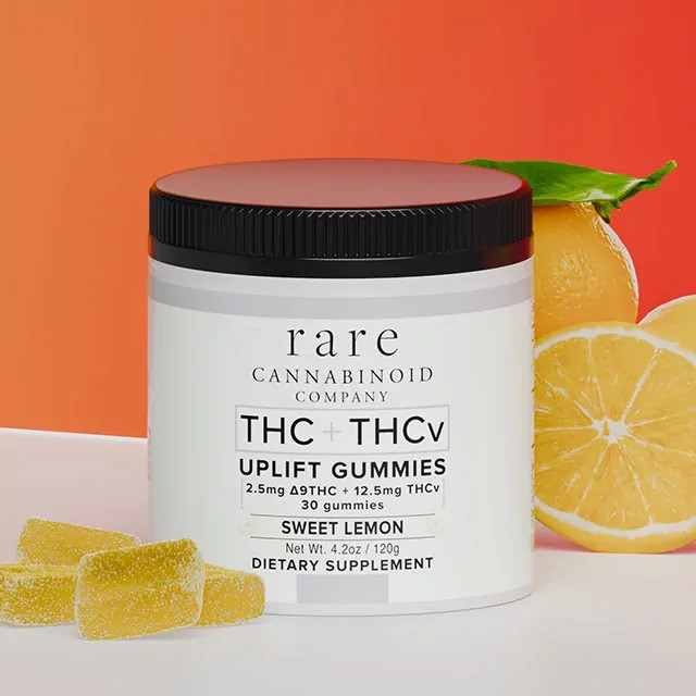 Rare Cannabinoid Co Uplift THC + THCV Gummies