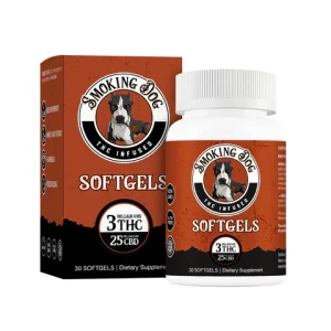 Smoking Dog THC + CBD Softgels