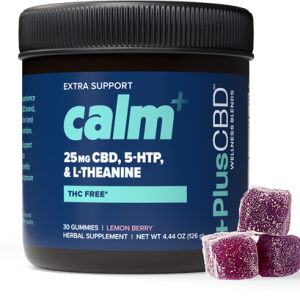 +Plus CBD Extra Support Calm+CBD Gummies