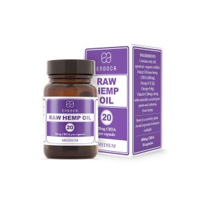 Endoca Raw Hemp Oil CBDA Capsules