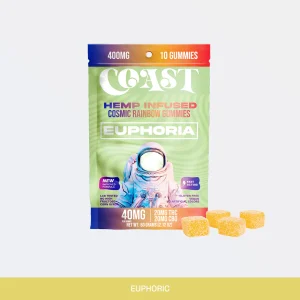 Coast Hemp Infused Gummies - Euphoria