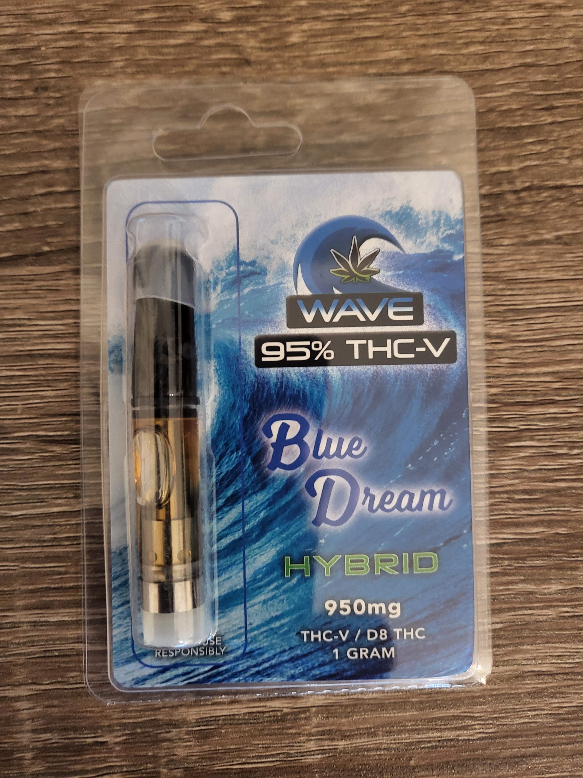 Wave THCv/D8 Vape Cartridges