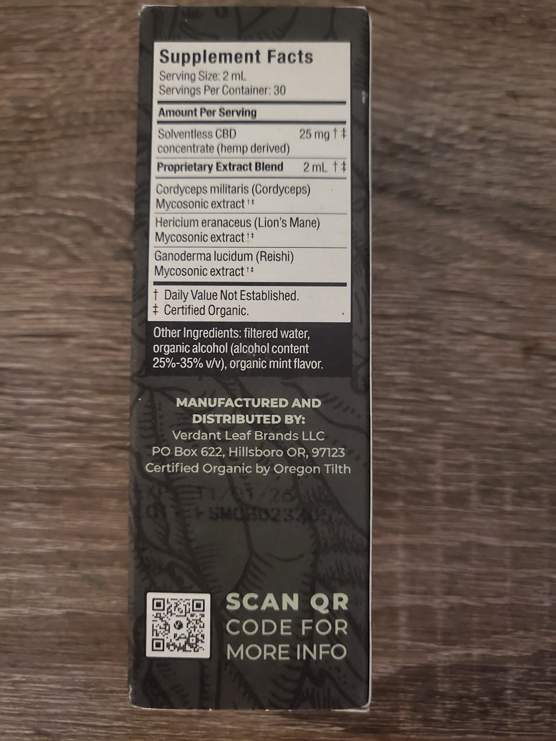 Verdant Leaf Focus + CBD Spray - Image 3