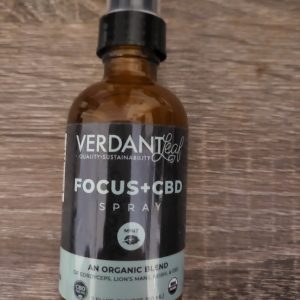 Verdant Leaf Focus + CBD Spray