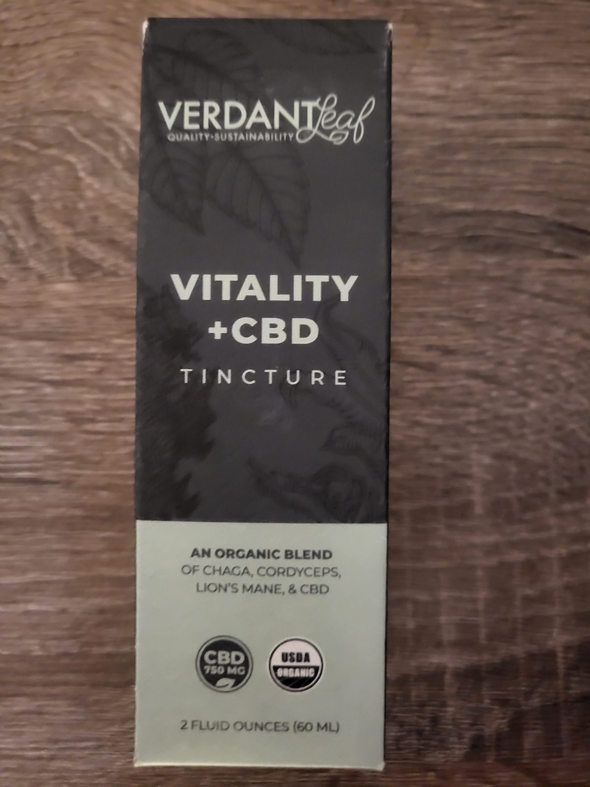 Verdant Leaf Vitality + CBD Tincture - Image 2