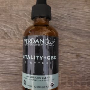 Verdant Leaf Vitality + CBD Tincture