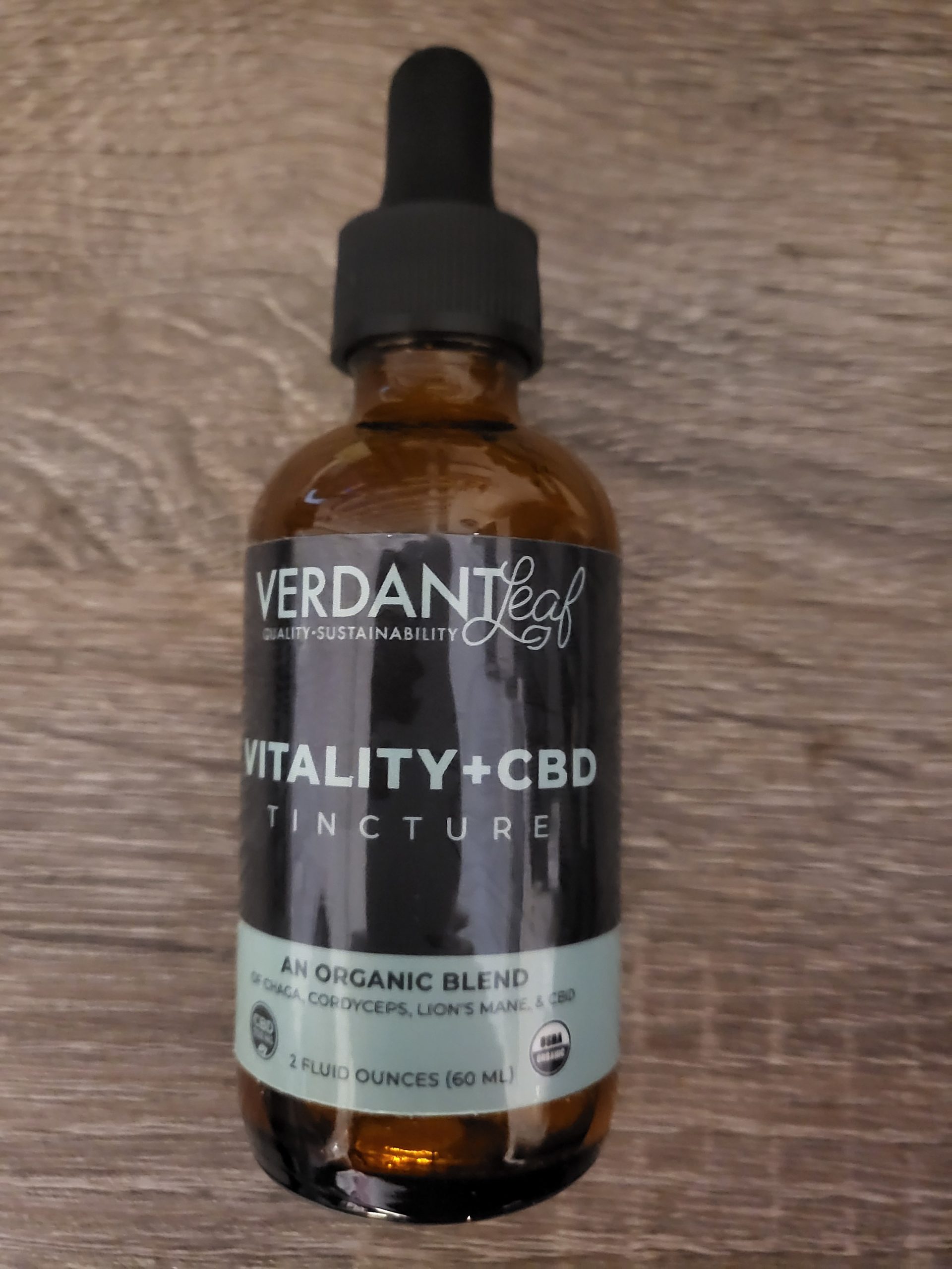 Verdant Leaf Vitality + CBD Tincture