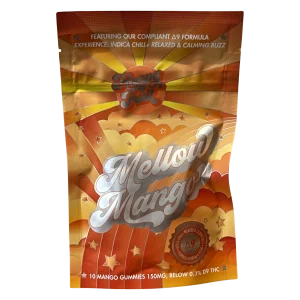 Happy Fruit Mellow Mango Gummies (Old Label)