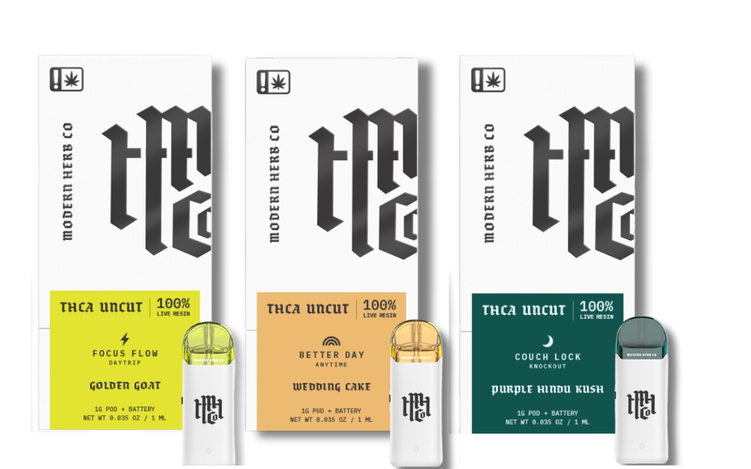 Modern Herb Co Live Resin THCa Pod Kits