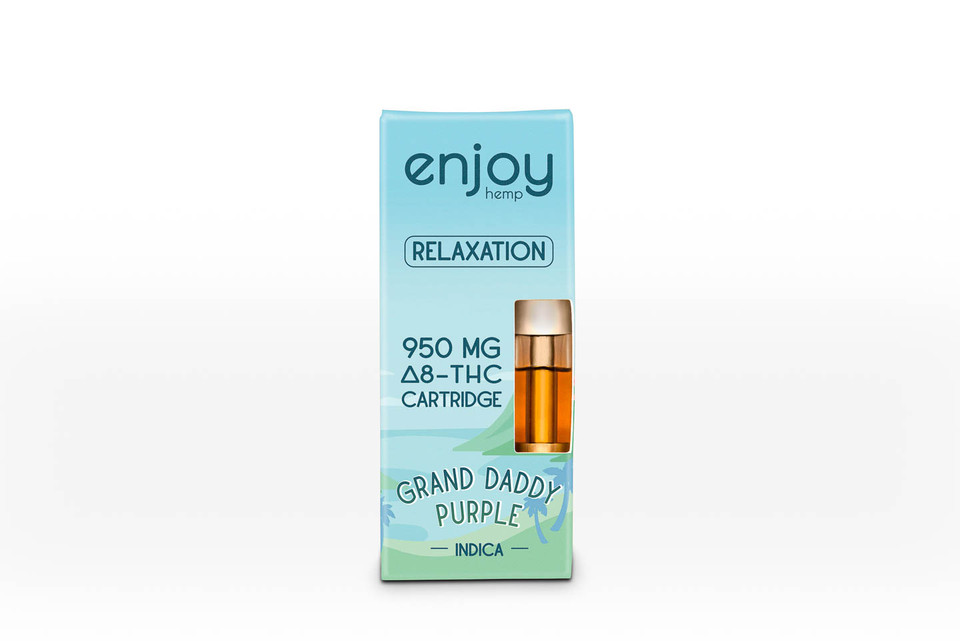 Enjoy Hemp D8 1g Vape Cartridges - Image 2
