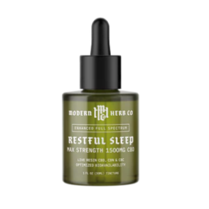 Modern Herb Co. Live Resin CBD Tinctures