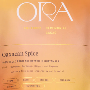 Ora Oaxacan Spice Ceremonial Grade Chocolate