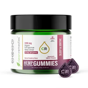 Clean Remedies Sleep & Soothe CBD Gummies With CBN