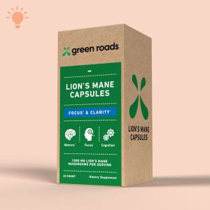 Green Roads Lion's Mane Focus & Clarity Capsules