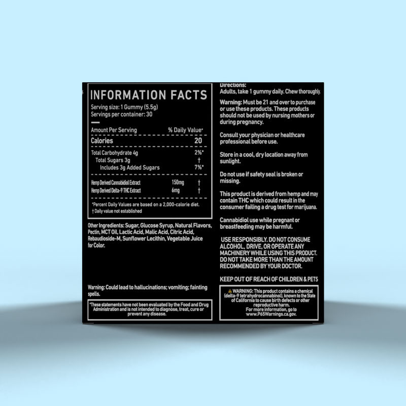 Green Roads 25:1 Relax CBD + THC Gummies - Image 2