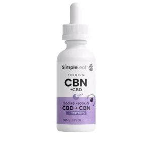 Simple Leaf CBN + CBD Oil (1800mg)