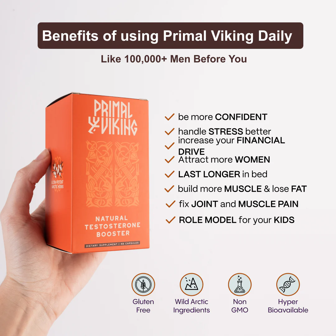 Primal Viking Natural Testosterone Booster - Image 6